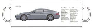 Aston Martin DB9 2004-13 Mug 2